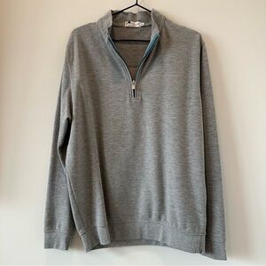 Peter Millar Crown Comfort Quarter Zip Sweatshirt Sweater Jacket Medium Golf